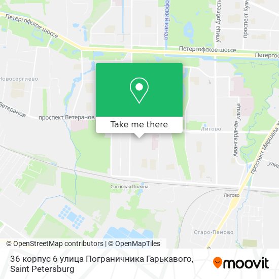 36 корпус 6 улица Пограничника Гарькавого map