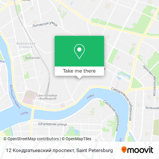 12 Кондратьевский проспект map
