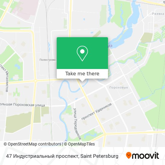 47 Индустриальный проспект map