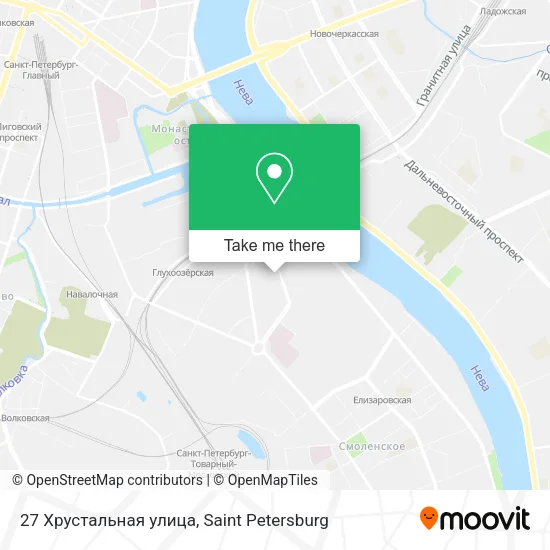 27 Хрустальная улица map