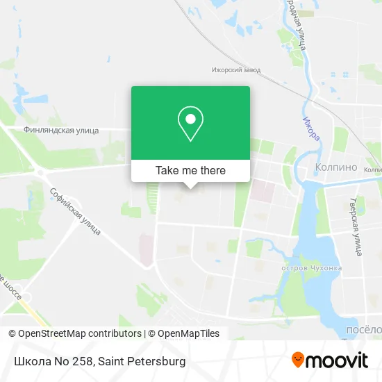 Школа No 258 map