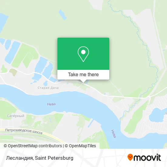 Лесландия map