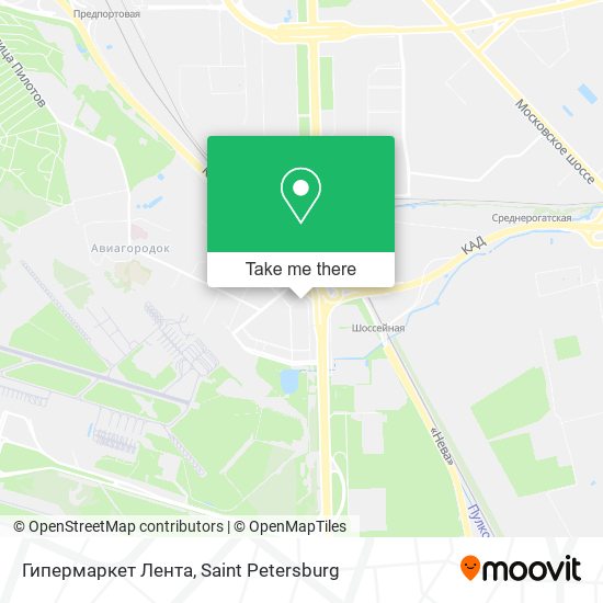 Гипермаркет Лента map