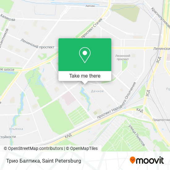 Трио Балтика map