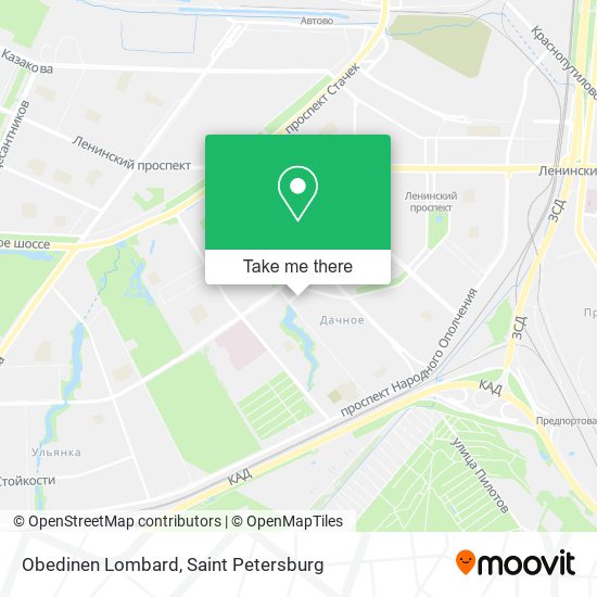 Obedinen Lombard map