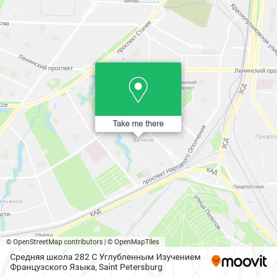 Средняя школа 282 С Углубленным Изучением Французского Языка map