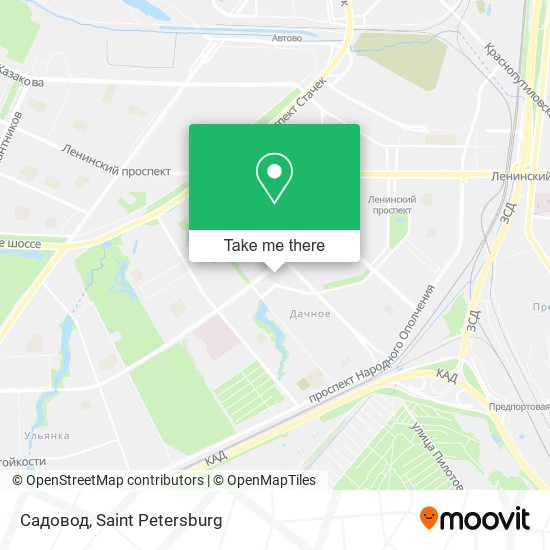 Садовод map