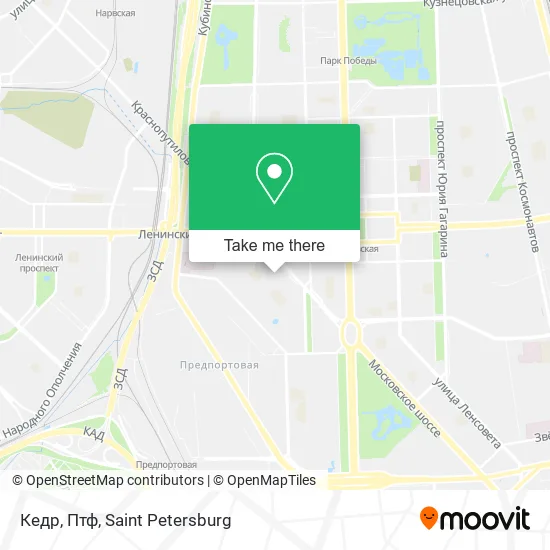 Кедр, Птф map