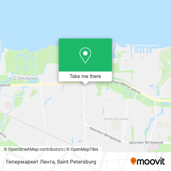 Гипермаркет Лента map