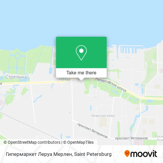 Гипермаркет Леруа Мерлен map