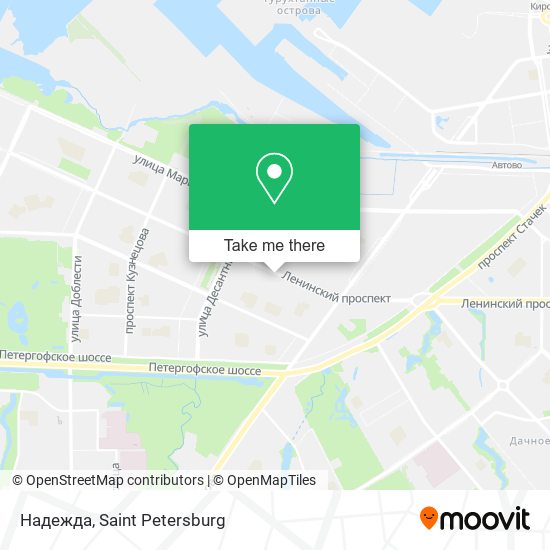 Надежда map