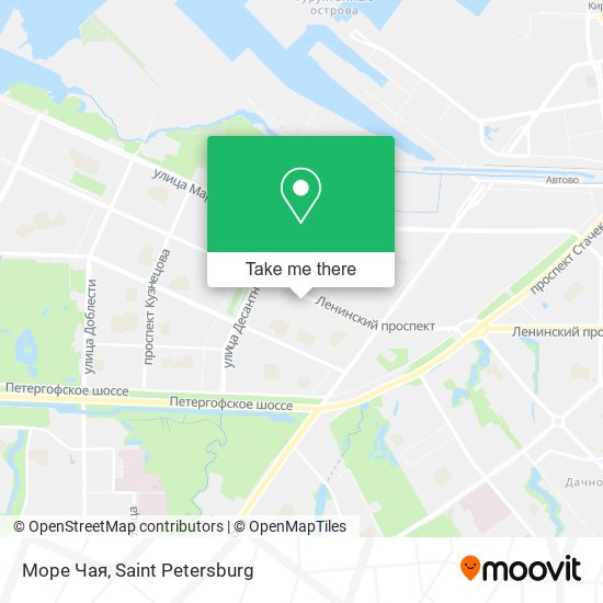 Море Чая map