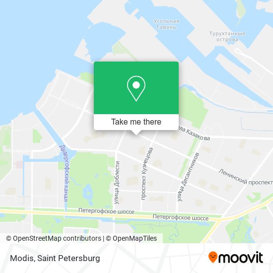 Modis map