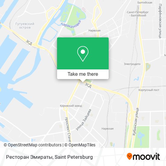 Ресторан Эмираты map