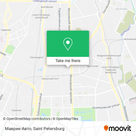 Маврик-Авто map
