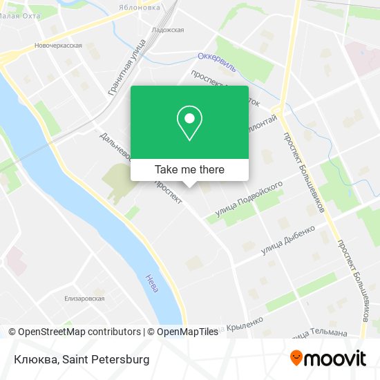 Клюква map
