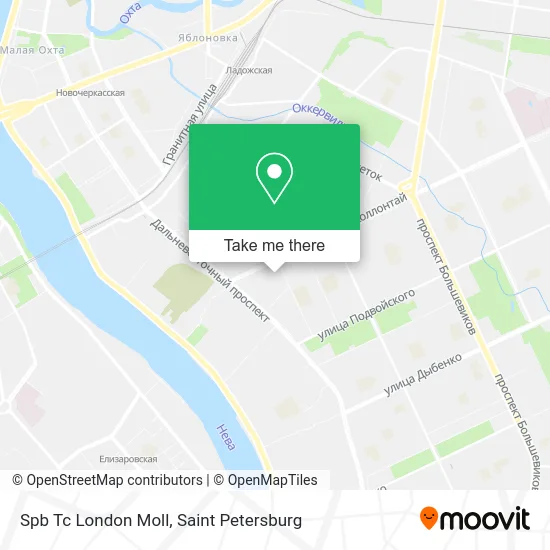 Spb Tc London Moll map