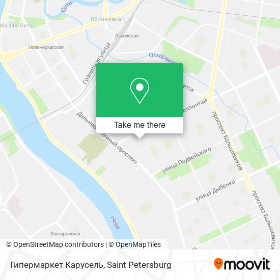 Гипермаркет Карусель map