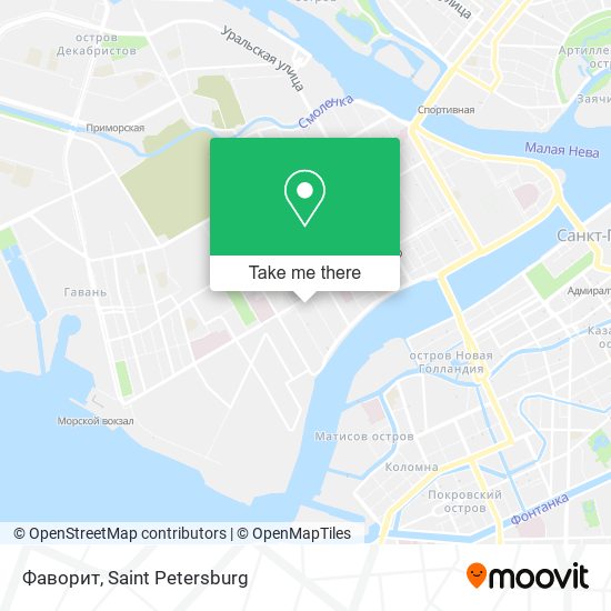 Фаворит map