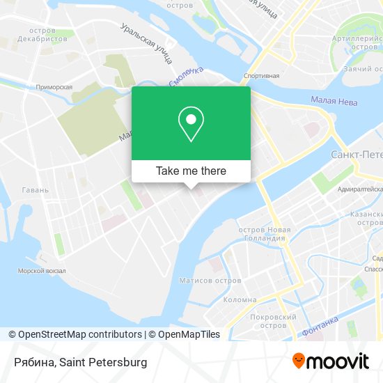 Рябина map