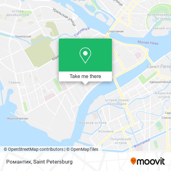 Романтик map