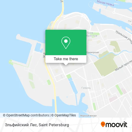 Эльфийский Лес map