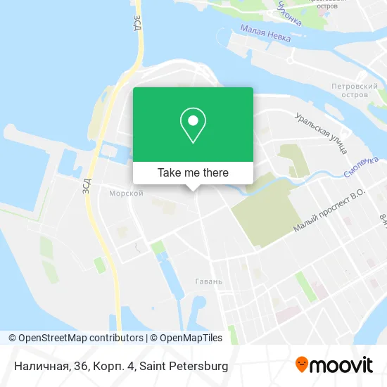 Наличная, 36, Корп. 4 map