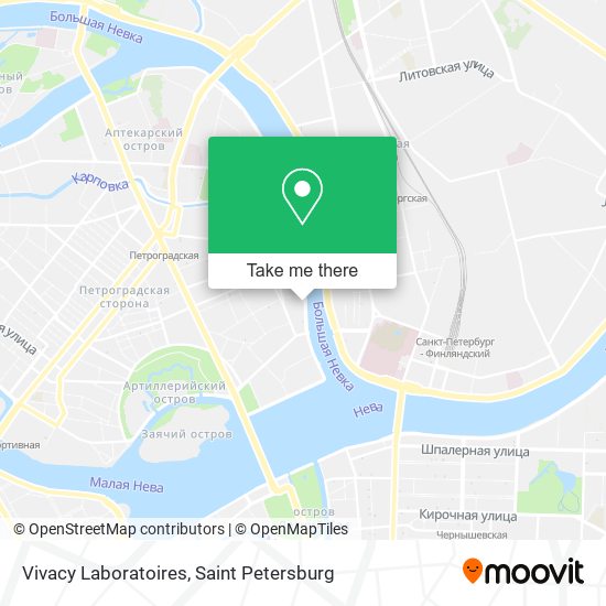 Vivacy Laboratoires map