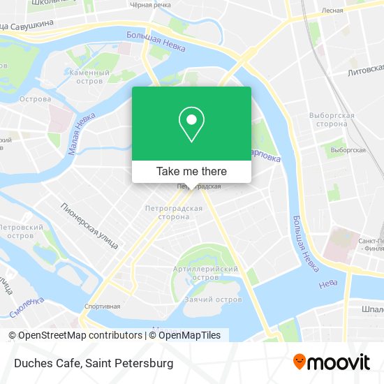 Duches Cafe map