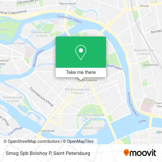 Smsg Spb Bolshoy P map