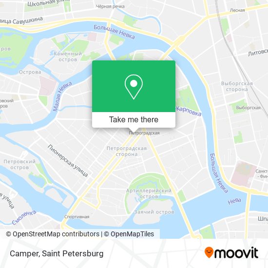 Camper map