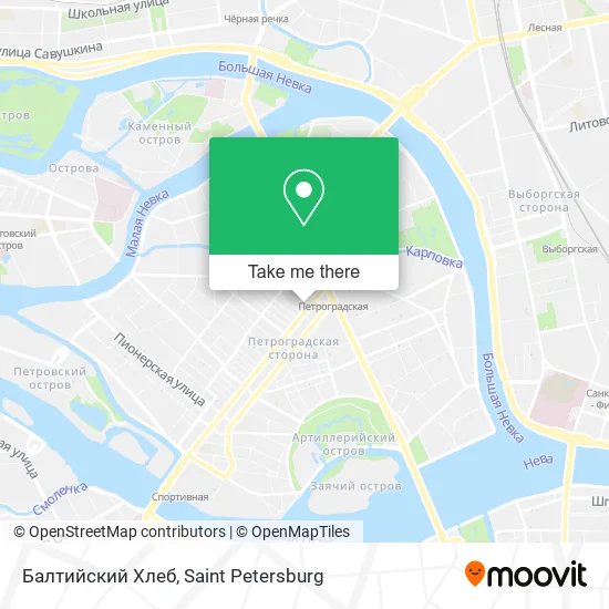 Балтийский Хлеб map