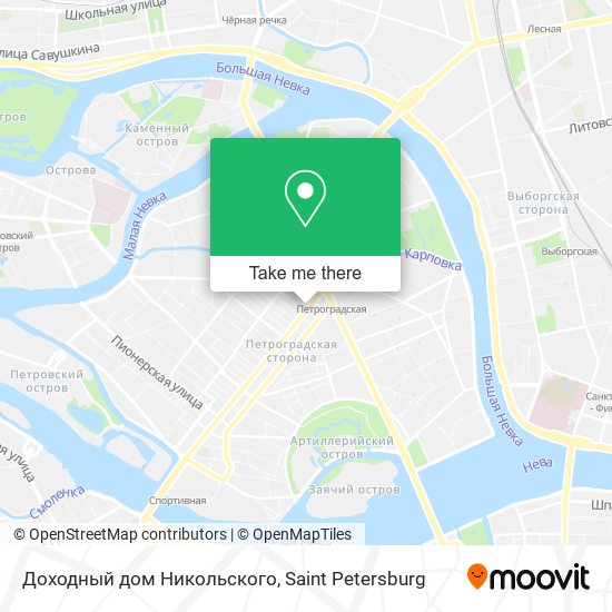 Доходный дом Никольского map