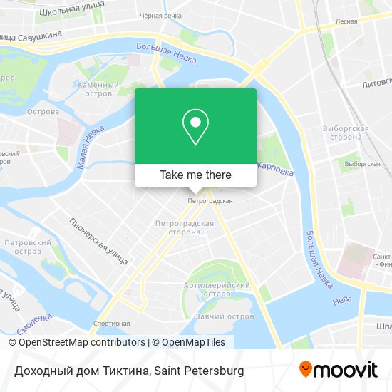 Доходный дом Тиктина map