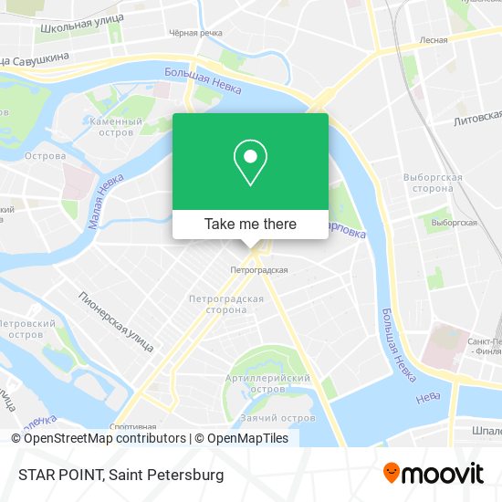 STAR POINT map