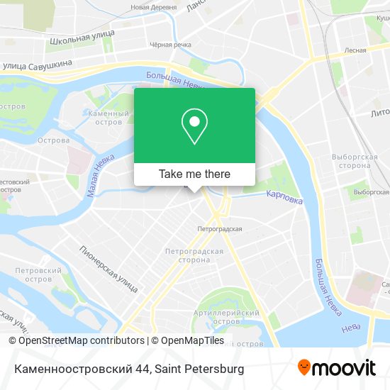 Каменноостровский 44 map