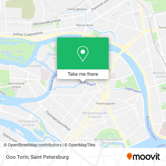 Ooo Torin map