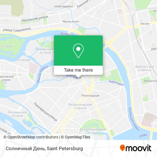 Солнечный День map