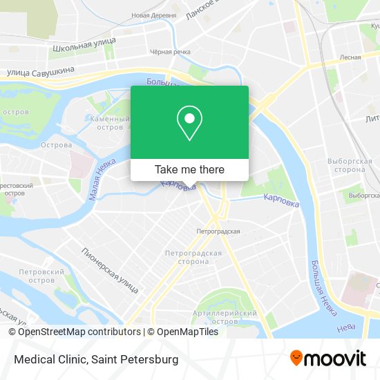 Medical Clinic map
