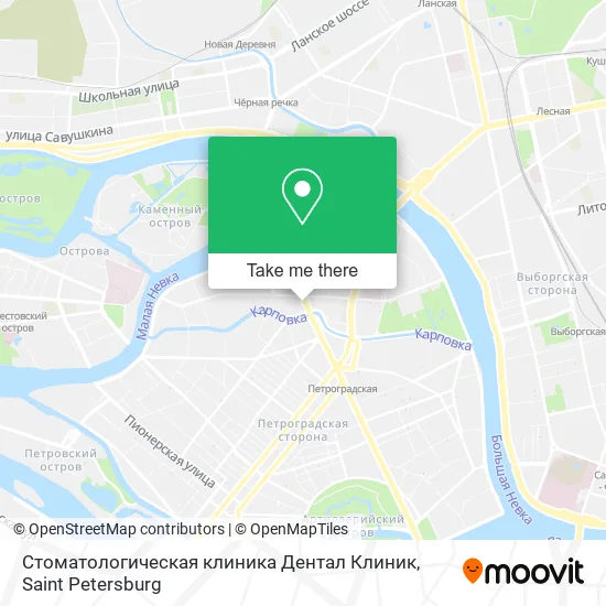 Стоматологическая клиника Дентал Клиник map