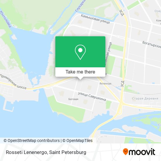 Rosseti Lenenergo map