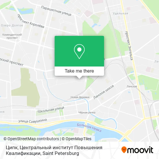 Ципк, Центральный институт Повышения Квалификации map