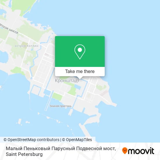 Малый Пеньковый Парусный Подвесной мост map