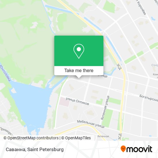 Саванна map