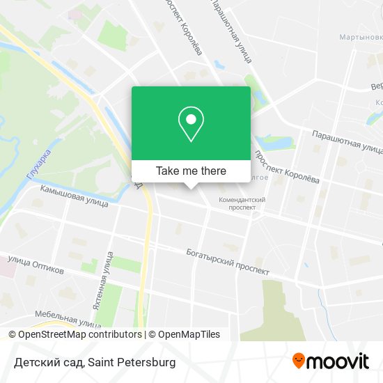 Детский сад map
