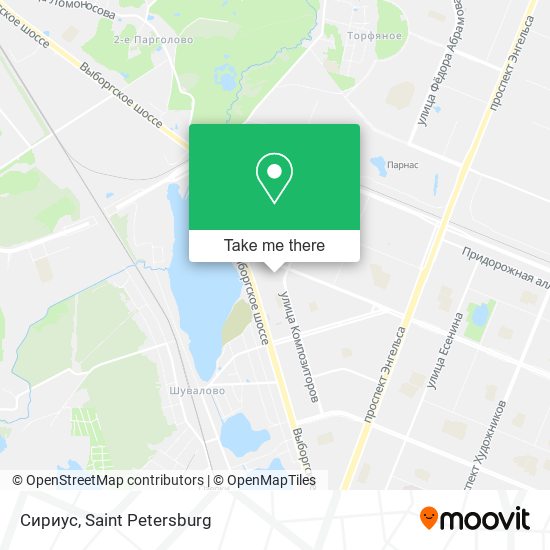 Сириус map