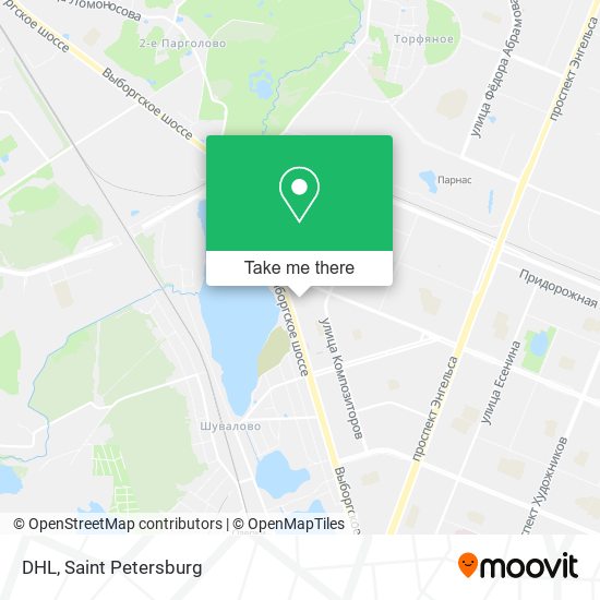 DHL map
