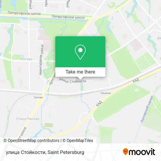 улица Стойкости map