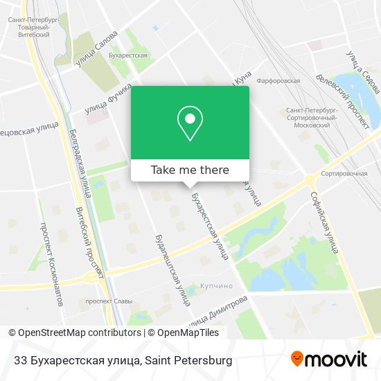 33 Бухарестская улица map