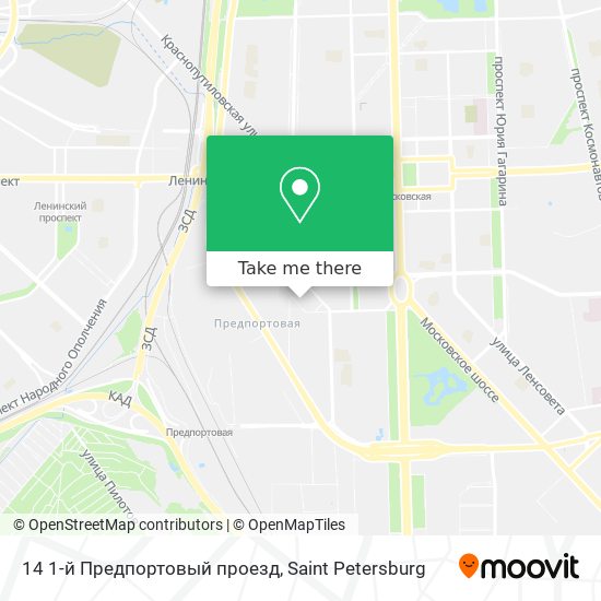14 1-й Предпортовый проезд map